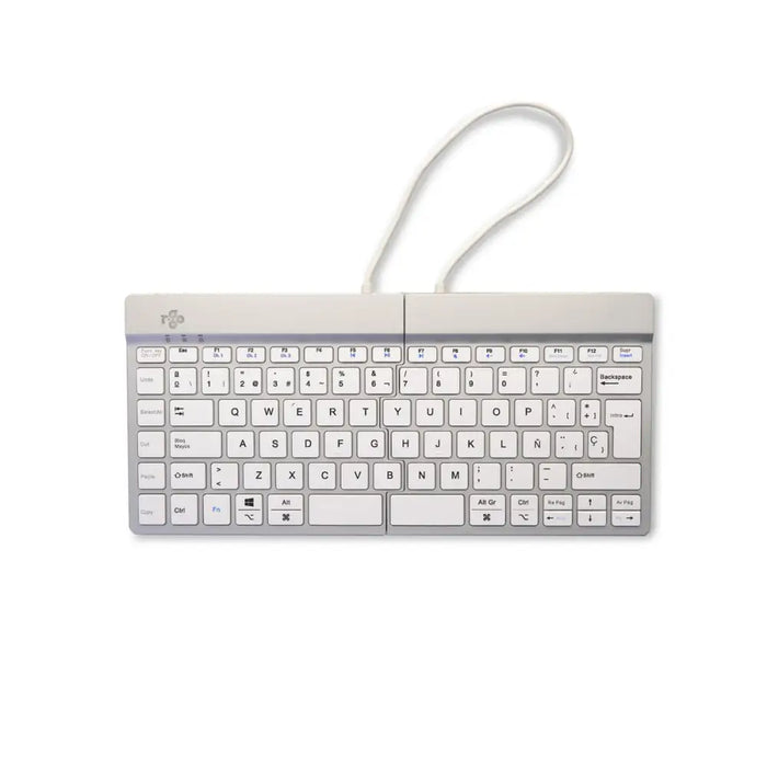 Keyboard and Mouse R-Go RGOSBESWLWH White Spanish QWERTY - Електроника Периферни и резервни части<<<Компютри|