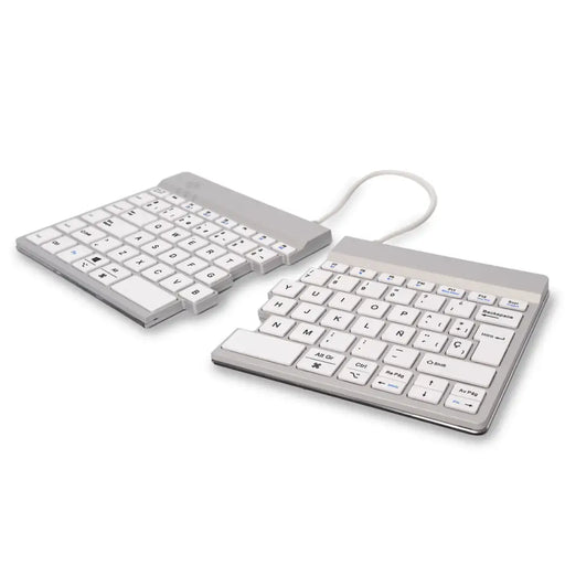 Keyboard and Mouse R-Go RGOSBESWLWH White Spanish QWERTY - Електроника Периферни и резервни части<<<Компютри|