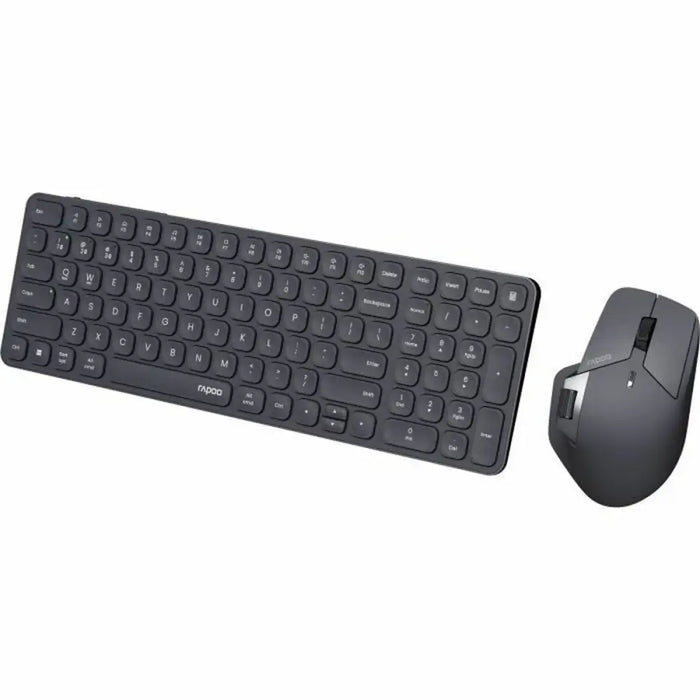 Keyboard and Mouse Rapoo 9760M Grey AZERTY - Електроника Периферни и резервни части<<<Компютри|