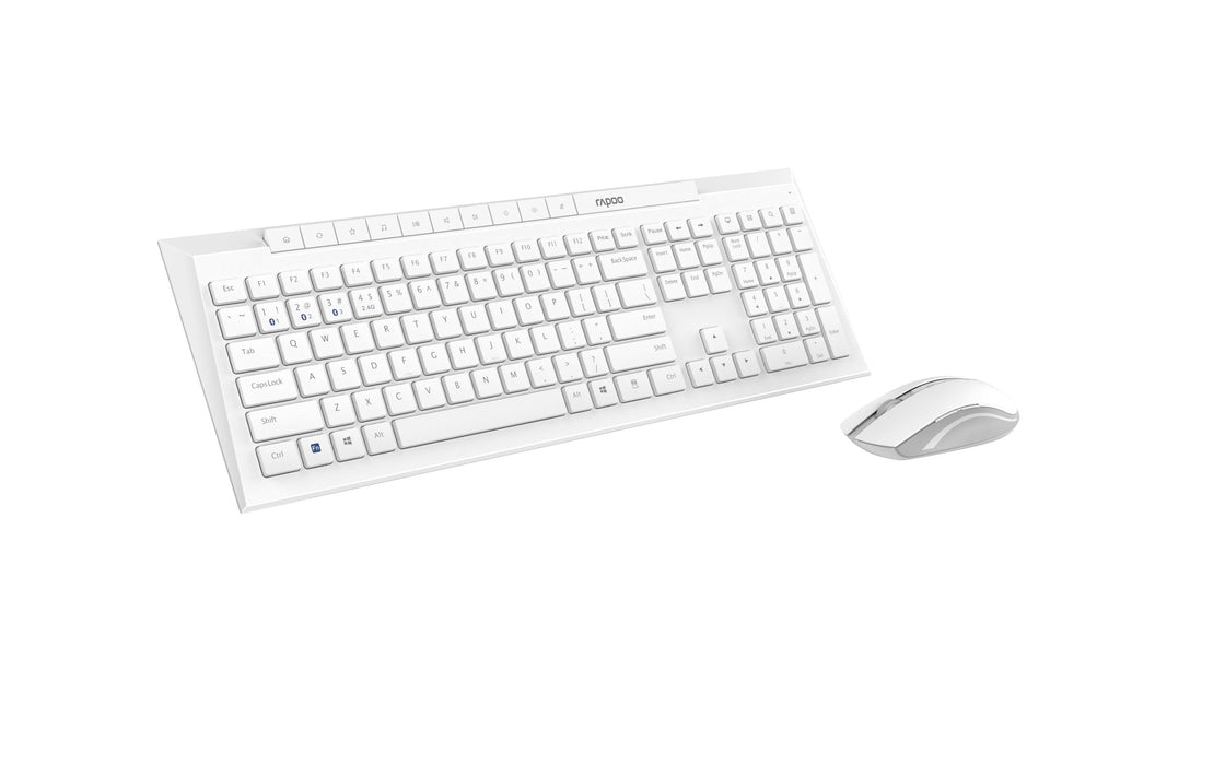 Keyboard and mouse set RAPOO 8210M Multi mode - Клавиатури<<<Компютърна