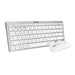 Keyboard and Mouse Subblim SUBKBC-OCO010 White - Електроника Периферни и резервни части<<<Компютри|