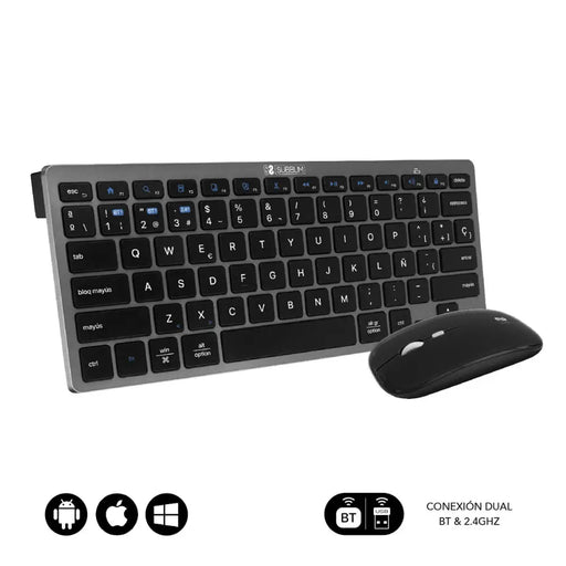 Keyboard and Mouse Subblim SUBKBC-OCO020 Grey - Електроника Периферни и резервни части<<<Компютри|