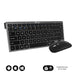 Keyboard and Mouse Subblim SUBKBC-OCO020 Grey - Електроника Периферни и резервни части<<<Компютри|