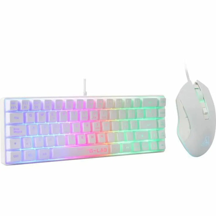 Keyboard and Mouse The G-Lab COMBO-HYDRO White - Електроника Периферни и резервни части<<<Компютри|