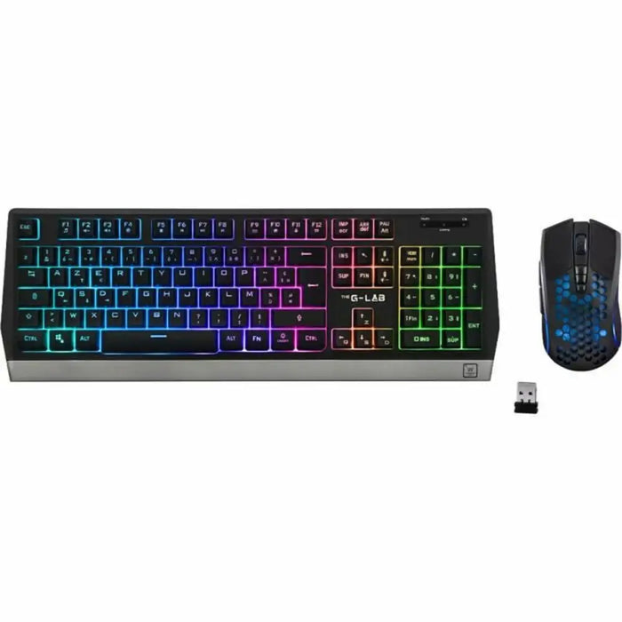 Keyboard and Mouse The G-Lab Combo Tungsten French AZERTY - Електроника Периферни и резервни части<<<Компютри|