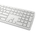 Keyboard and Wireless Mouse Dell KM5221W-WH White Qwerty US - Клавиатури<<<Електроника Периферни и резервни