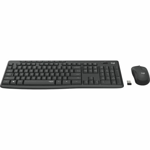 Keyboard and Wireless Mouse Logitech 920-009870 Wireless Black Grey Graphite Portuguese - Електроника Периферни и