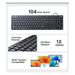 KEYBOARD BG CHOCOLATE MEMBR 1.5m KU004 UGREEN - Клавиатури<<<Компютърна периферия<<<AmperelB2B