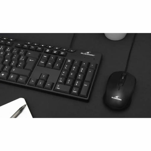 Keyboard Bluestork MEDIA OFFICE Black AZERTY - Електроника Периферни и резервни части<<<Компютри|