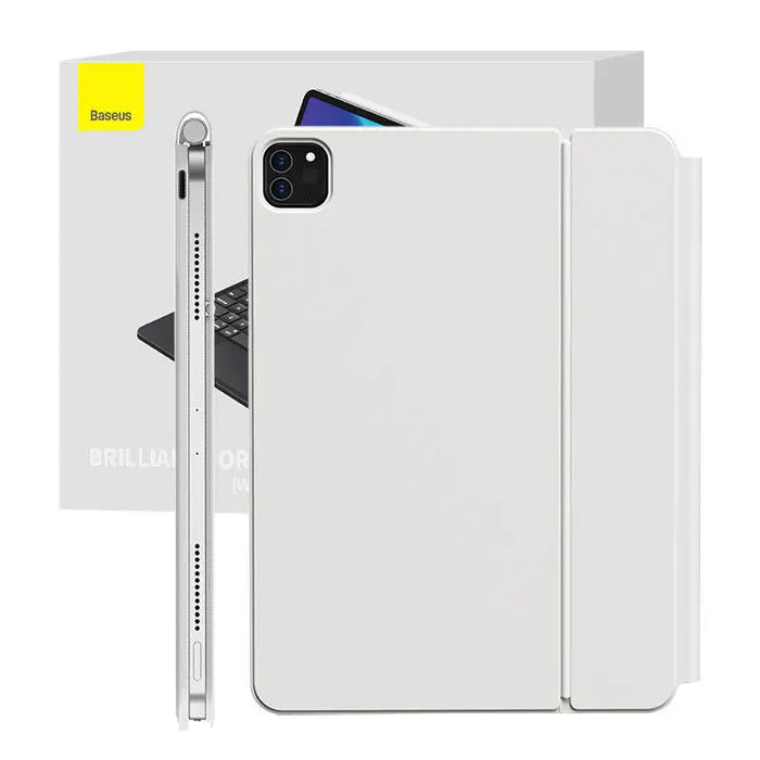 Keyboard Case Pro Baseus Brilliance for iPad 12.9’’ (2018/2020/2021) (white) - Protective cases