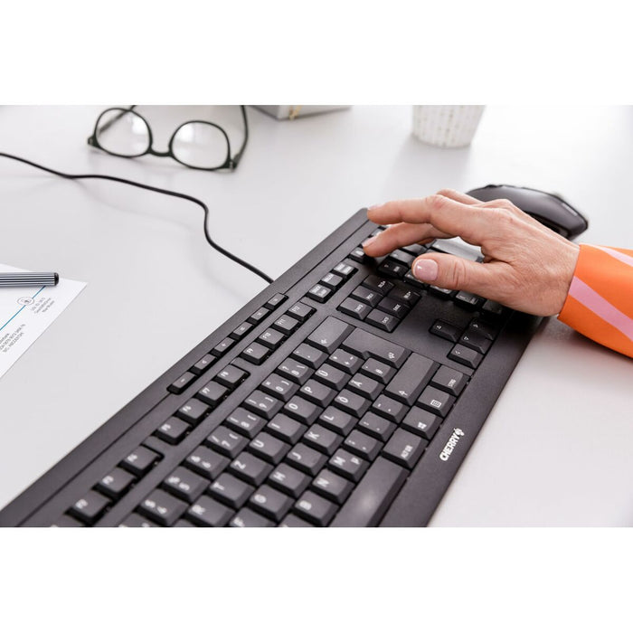 Keyboard Cherry Black AZERTY - Електроника Периферни и резервни части<<<Компютри|