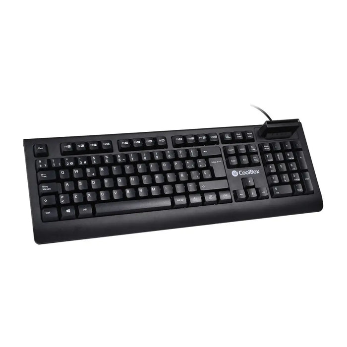 Keyboard CoolBox COO-TEC04DNI Black Spanish Qwerty - Електроника Периферни и резервни части<<<Компютри|