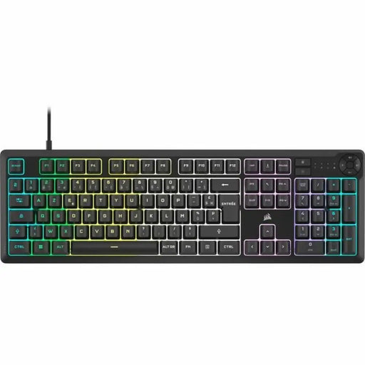 Keyboard Corsair K55 Core RGB Black AZERTY - Електроника Периферни и резервни части<<<Компютри|