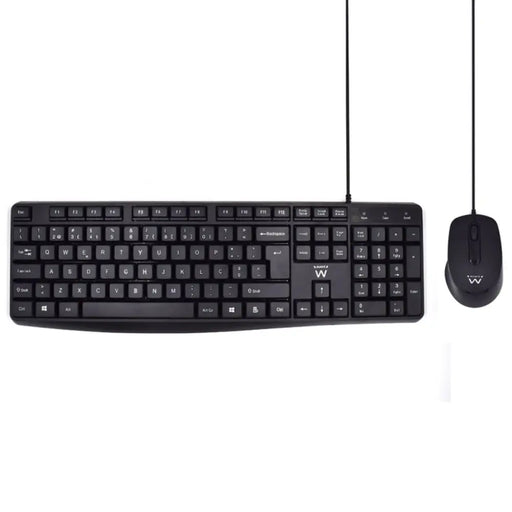 Keyboard Ewent EW3007 Black Spanish Qwerty - Електроника Периферни и резервни части<<<Компютри|