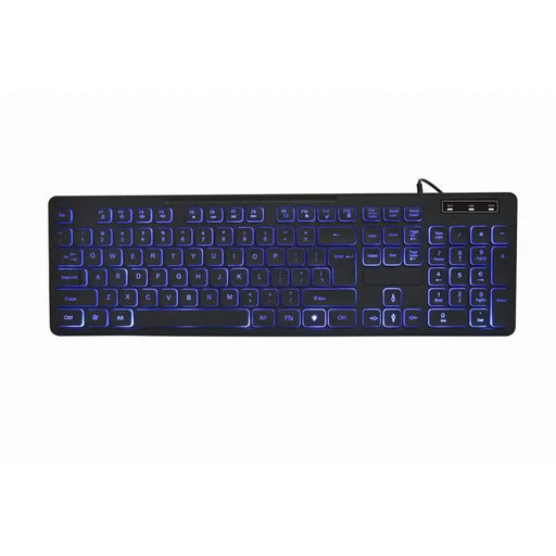 Keyboard GEMBIRD KB-UML3-02 Black English EEUU QWERTY - Клавиатури<<<Електроника Периферни и резервни части<<<Компютри|