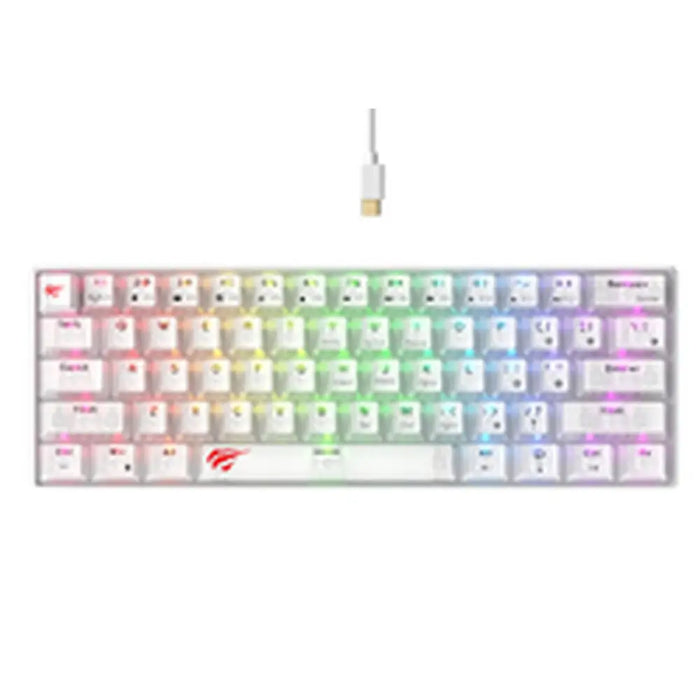 Keyboard Havit KB903Lwt - Клавиатури<<<Електроника Периферни и резервни части<<<Компютри|
