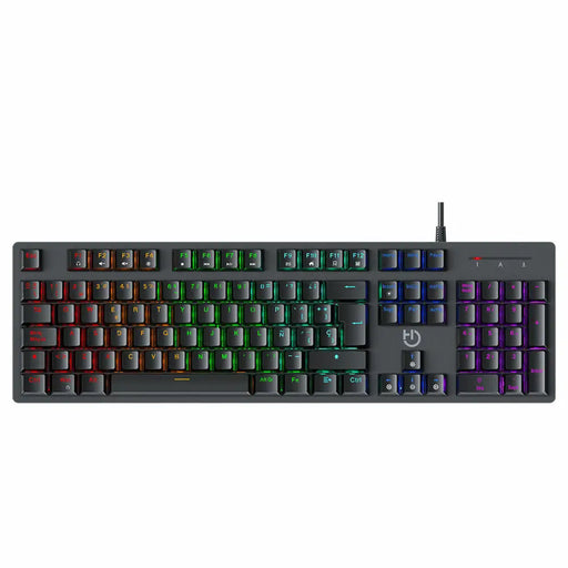 Keyboard Hiditec GKE010004 Black Multicolour - Електроника Периферни и резервни части<<<Компютри|