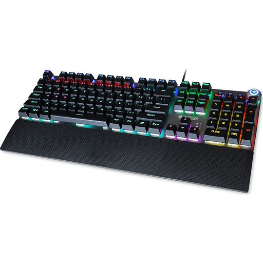 Keyboard Ibox AURORA K-3 Black/Silver Silver QWERTY - KeyboardsGAM-KLA<<<PC GamingGAM<<<ActionPL&&&Електроника
