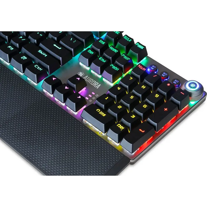 Keyboard Ibox AURORA K-3 Black/Silver Silver QWERTY - KeyboardsGAM-KLA<<<PC GamingGAM<<<ActionPL&&&Електроника