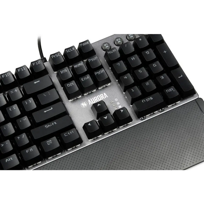 Keyboard Ibox AURORA K-3 Black/Silver Silver QWERTY - KeyboardsGAM-KLA<<<PC GamingGAM<<<ActionPL&&&Електроника