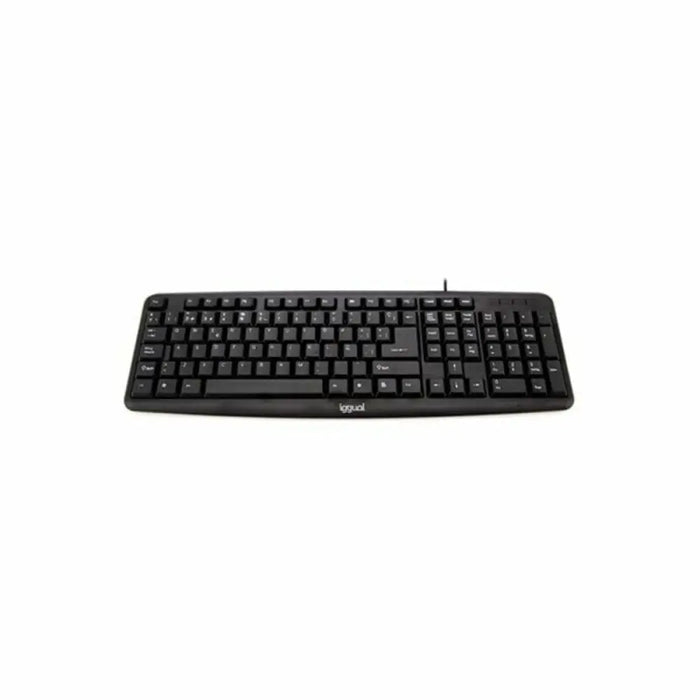 Keyboard iggual CK-BASIC-105T QWERTY USB Black Spanish Monkey (1 Piece) - Електроника Периферни и резервни