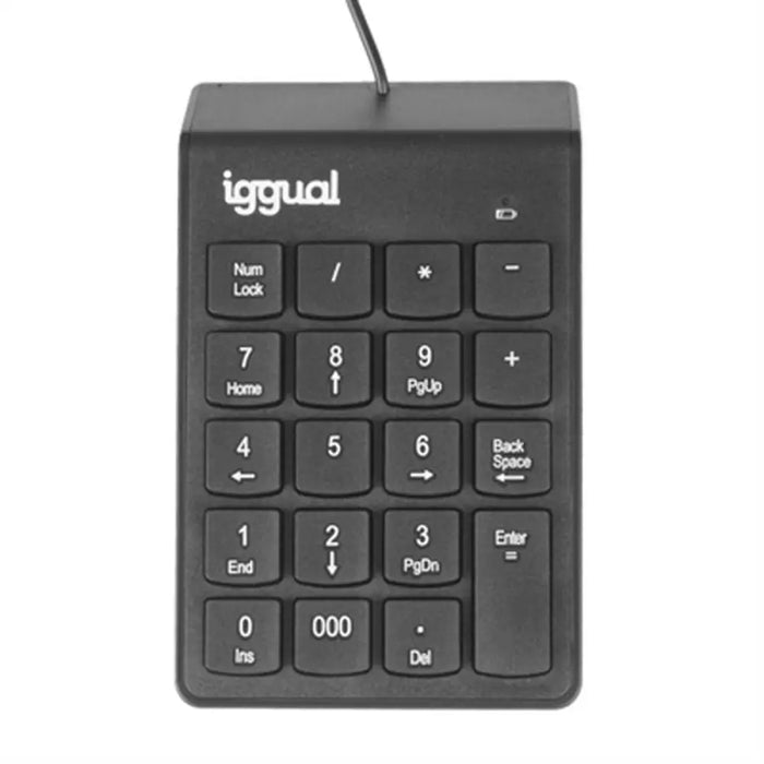 Keyboard iggual IGG319956 Black - Електроника Периферни и резервни части<<<Компютри|