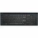 Keyboard Kensington Advance Fit AZERTY Black Matte back French AZERTY - Електроника Периферни и резервни