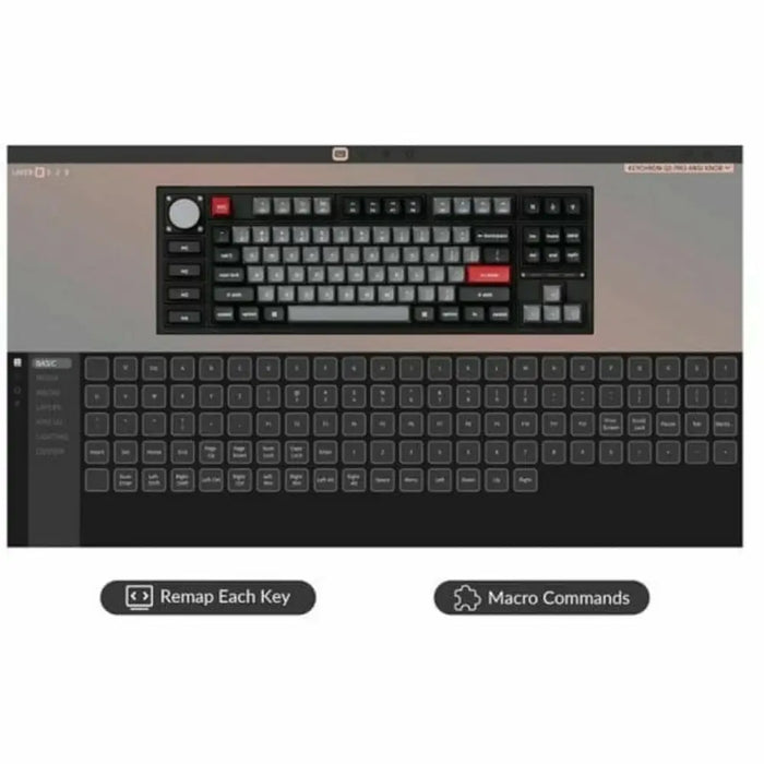 Keyboard Keychron - Клавиатури<<<Електроника Периферни и резервни части<<<Компютри| Електроника<<<BigBuy