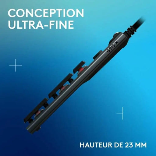 Keyboard Logitech G915 X Black AZERTY - Електроника Периферни и резервни части<<<Компютри|