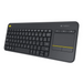 Keyboard LOGITECH K400 PLUS BLACK - Keyboards<<<Logitech<<<LOGITECH<<<PolyComp&&&Клавиатури<<<Мишки и