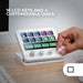 Keyboard Mars Gaming MSDPROW White - Клавиатури<<<Електроника Периферни и резервни части<<<Компютри|