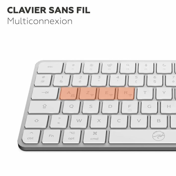 Keyboard Mobility Lab KMP2000W Mini White - Електроника Периферни и резервни части<<<Компютри|