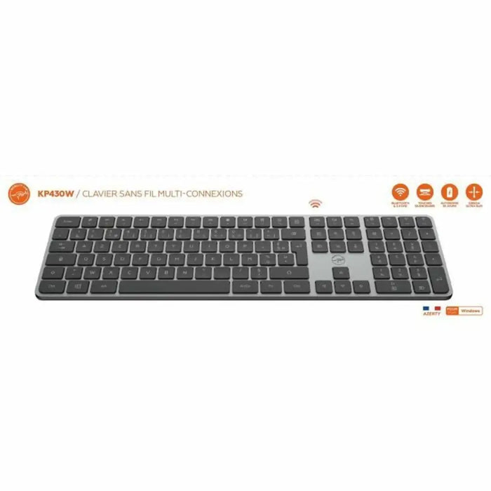 Keyboard Mobility Lab KP430W Grey - Електроника Периферни и резервни части<<<Компютри|