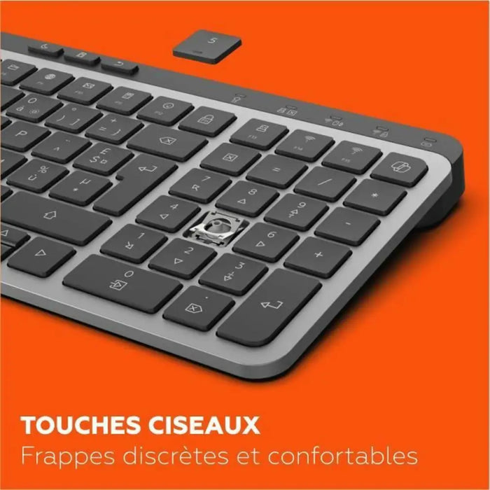 Keyboard Mobility Lab KP450W Compact Black Grey - Клавиатури<<<Електроника Периферни и резервни части<<<Компютри|
