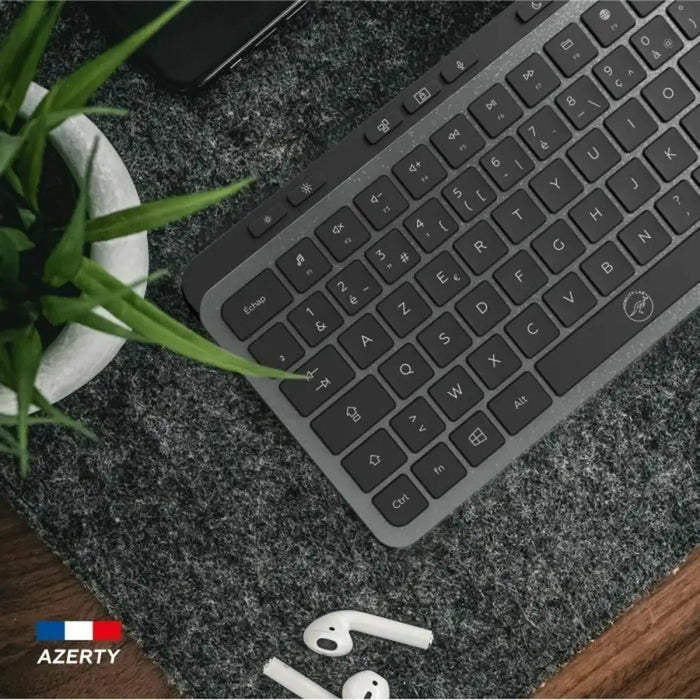 Keyboard Mobility Lab KP450W Compact Black Grey - Клавиатури<<<Електроника Периферни и резервни части<<<Компютри|