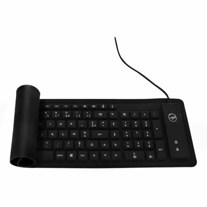 Keyboard Mobility Lab ML300559 AZERTY Roll-up Black - Електроника Периферни и резервни части<<<Компютри|