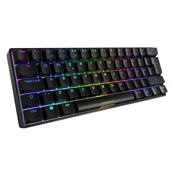 Keyboard Sharkoon SGK50 S4 Black Spanish - Електроника Периферни и резервни части<<<Компютри|