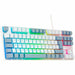 Keyboard The G-Lab KEYZ CAESIUM Grey Azerty French - Електроника Периферни и резервни части<<<Компютри|