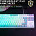 Keyboard The G-Lab KEYZ CAESIUM Grey Azerty French - Електроника Периферни и резервни части<<<Компютри|
