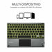 Keyboard with Touchpad Subblim SUB-KBT-SMBT51 Grey Multicolour Spanish Qwerty QWERTY - Електроника Периферни и резервни