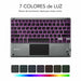 Keyboard with Touchpad Subblim SUB-KBT-SMBT51 Grey Multicolour Spanish Qwerty QWERTY - Електроника Периферни и резервни