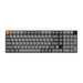 Keychron K17 Max RGB Brown Switch Wireless Low Profile Keyboard (Black) [K17M-H3].