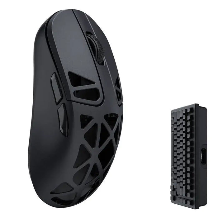 Keychron M3 Mini 4000Hz Metal Wireless Gaming Mouse (Black) [M3M-A7]. - Wireless<<<Mice<<<Gaming<<<InnproXML