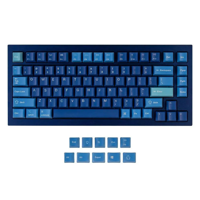 Keychron Ocean 92-Keycap Set PBT Dye-Sub US Layout Mechanical Keyboard Caps - Геймърски аксесоари<<<Геймърска