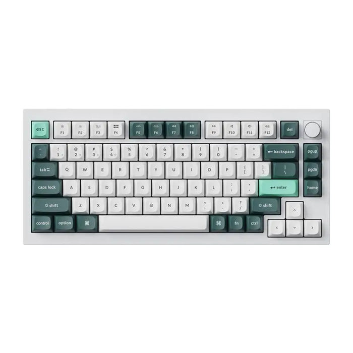 Keychron Q1 HE Wireless Keyboard RGB Nebula Magnetic Switch (White) [Q1H-P1].
