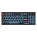 Keychron V5 Max QMK/VIA RGB Knob Red Switch Wireless Mechanical Keyboard (black)