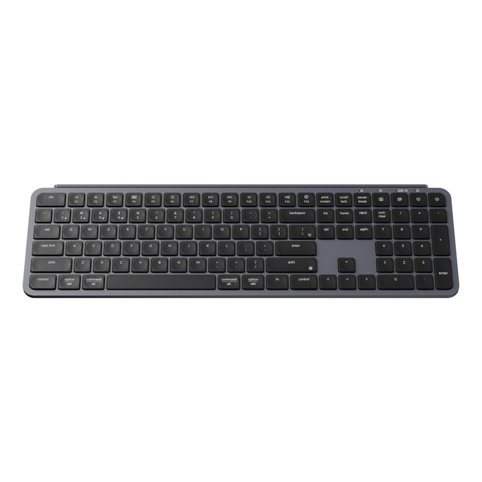 Keychron B6 Pro Ultra-Slim Wireless Keyboard - Space Gray