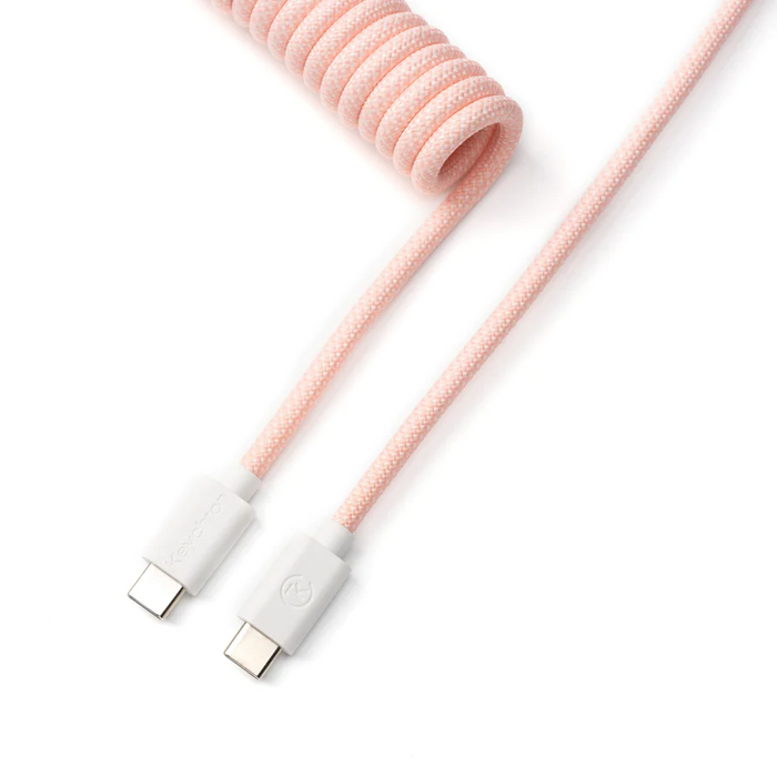 Keychron Coiled Aviator Light Pink Keyboard Cable