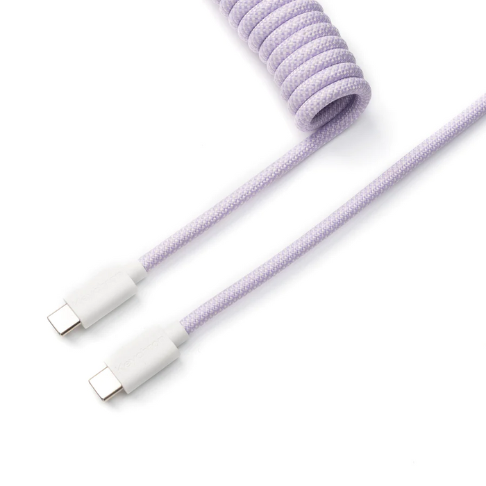 Keychron Coiled Aviator Light Purple Keyboard Cable