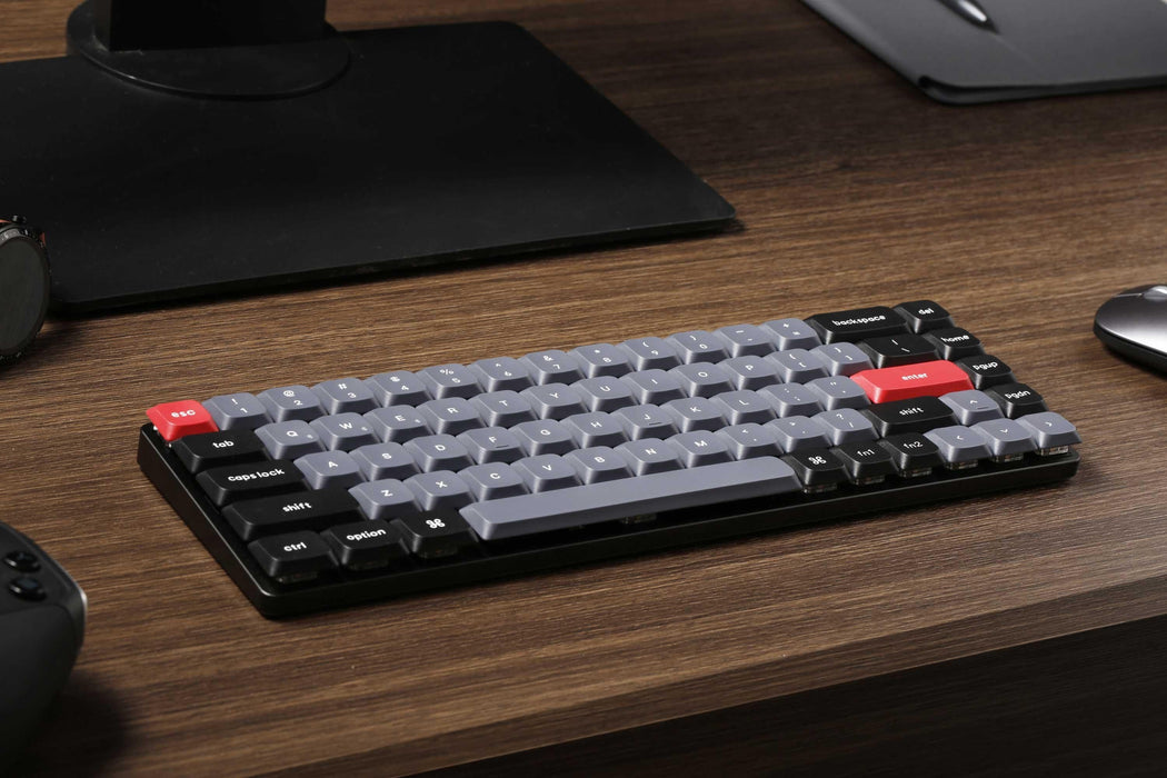 Keychron - K7 Pro mechanical keyboard, wireless, Gateron Red Linear, RGB, black